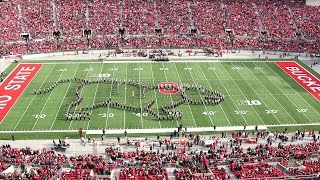 The Ohio State Marching Band Nov 22 Halftime Show Viva Las Vegas Youtube