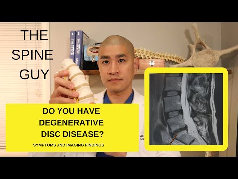 Lumbar Degenerative Disc Disease: Part 1: Symptoms and Imaging