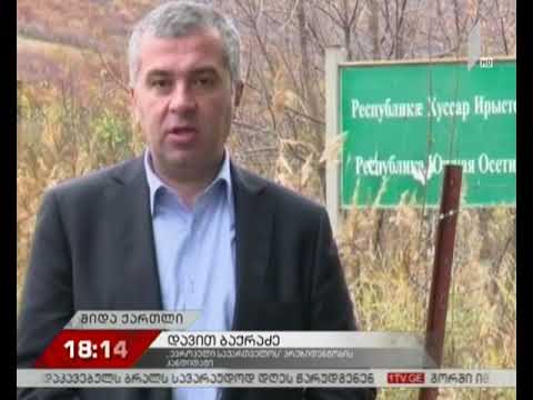 დავით ბაქრაძემ საარჩევნო კამპანია საოკუპაციო ზოლთან დაასრულა