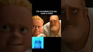 The incredible's if it was made in 2024. Mr. incredible memes💩 #shorts #incredible #memes