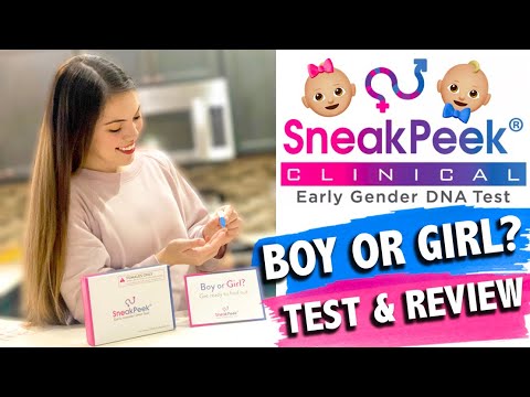 sneak peek gender test