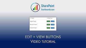 Edit Button plus View Button Combo in SharePoint Online Microsoft Lists Modern List View