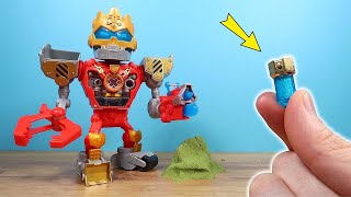 ¡ENCONTRE un TROZO de ORO dentro de los ROBOTS X TREASURE! Estoy en SHOCK