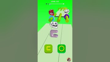 Best fun game ever (Blob Shifter 3D) level-133 #shorts #gameplay #games #gaming