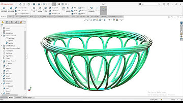 Fruit Basket solidworks || Solidworks for beginners tutorial