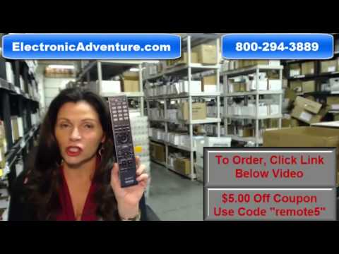 Original Sony RM-AAP022 A-V Receiver Remote Control - $5 ...