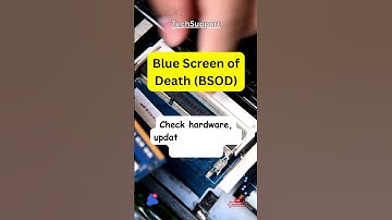 Blue screen death (BSOD) 3 || Tech Support || Leave a question