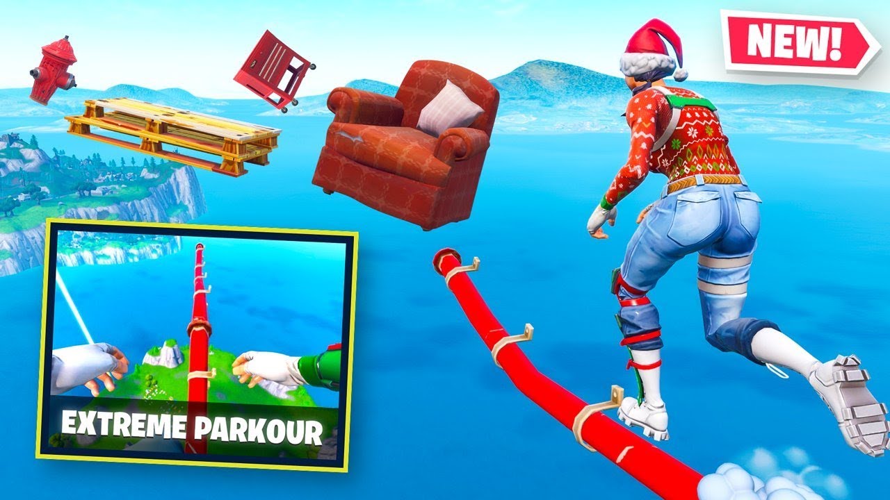 floating extreme parkour in fortnite creative - fortnite cops and robbers island code