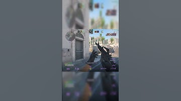 Dropping M4 saved me from AWP shot  #cs2 #funny #funnymoments #headshot #godmovement #awp