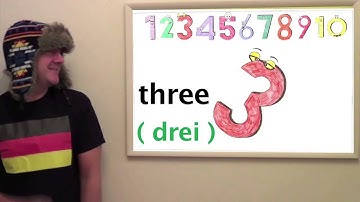 Learn German - Count from 1-10 in German - Deutsch Counting Song