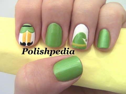 Christmas Elf Nail Art You Christmas Elf Nail Art
