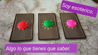 🧙‍♀️ Soy esoterico. Algo lo que debes saber. Tarot interactivo hoy. Canalizacion. Elige una carta