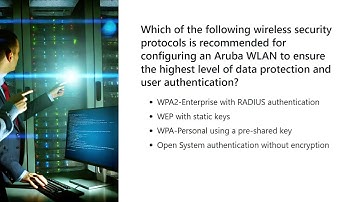 HPE6 A72 Aruba Certified Switching Associate Exam Questions and Answers