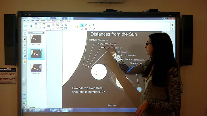 The Solar System - Sizes and Distances
