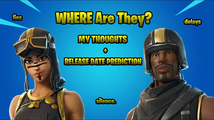 The OG Renegade Raider + Aerial Assault Trooper Edit Styles: Where Are They?