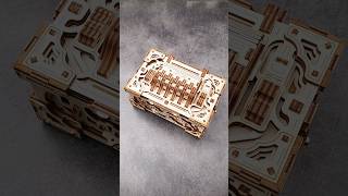 Can You Crack the Enigma Chest Code? #puzzle #chest #DIY #enigma