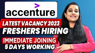 Accenture Recruitment Process 2023 | Accenture Jobs For Freshers 2023 | Any Graduate | Latest Jobs