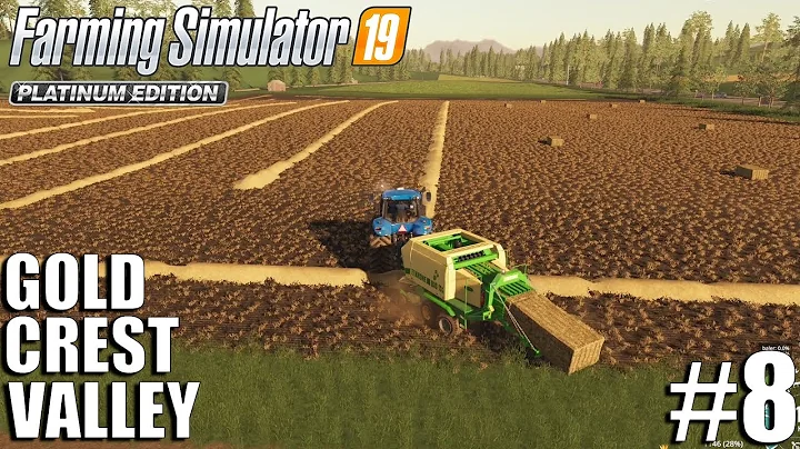 Baling Straw & New Field - Gold Crest Valley | Tim...