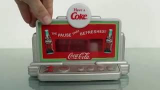 Match Highlights COCA COLA Alarm Clock Model AE4503 TOP! State Coke Night Light Lamp