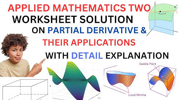 #ASTU Applied Mathematics two worksheet Solution with detail Explanation
