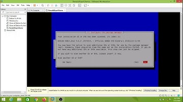 Belajar Administrasi Server Jaringan -installasi debian 9 di VMware Workstation