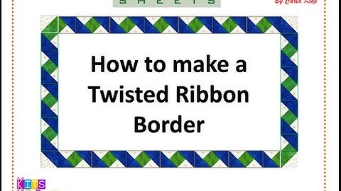 Twisted Ribbon Border