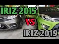 #46 ~ Perbandingan Proton Iriz 2015 & Iriz 2019 Bahagian 1(Executive)