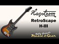 Hagstrom retroscape hiii guitar demo