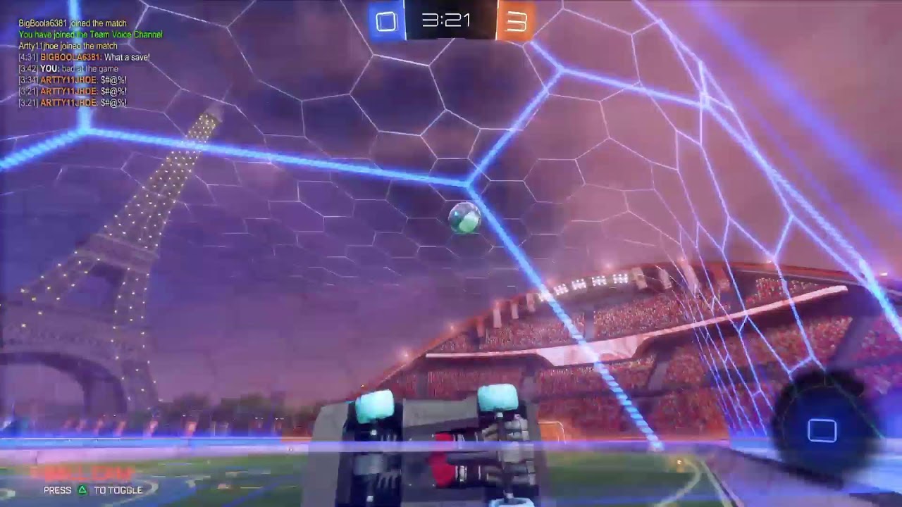 Playin  rocket league (GRINDING PLAT) (1V1 AND 2V2 CUSTOM MATCHES)