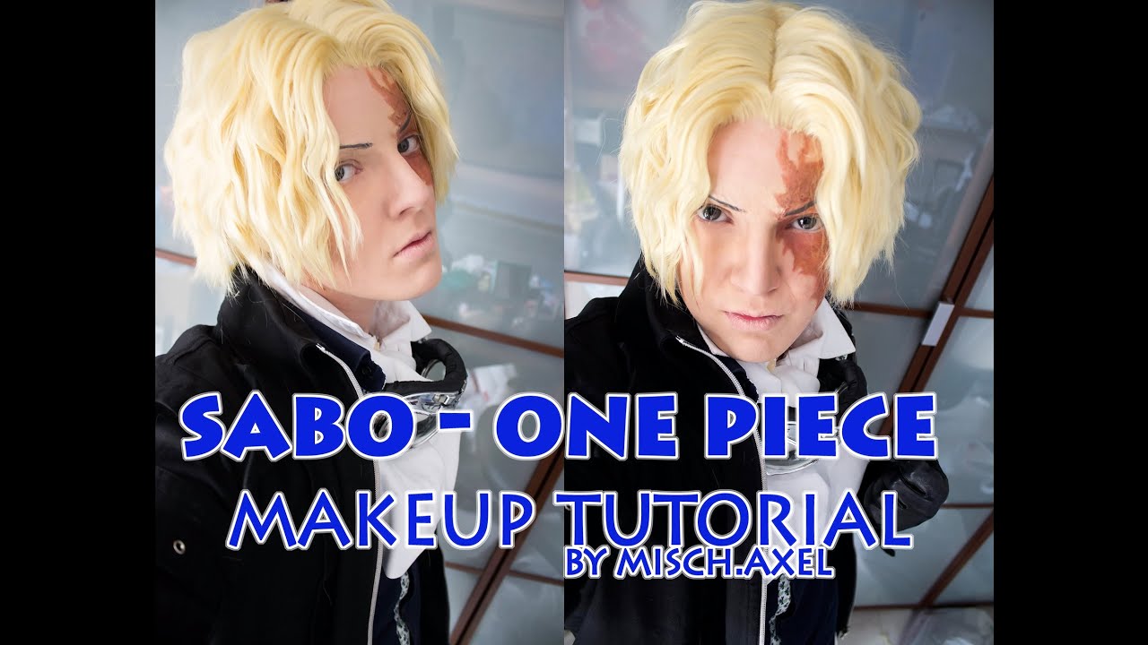 ReUPLOADED SABO One Piece Makeup Tutorial For Cosplay By Misch