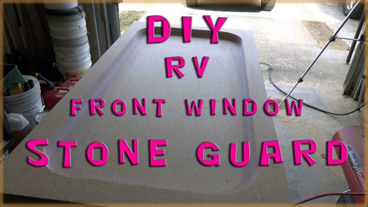 travel trailer rock guard replacement