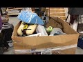 I bought an $85 pallet of amazon customer returns: live unboxing 4/7