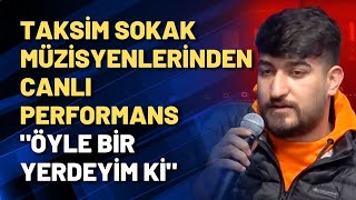 Taksim Sokak Müzisyenlerinden canlı performans \