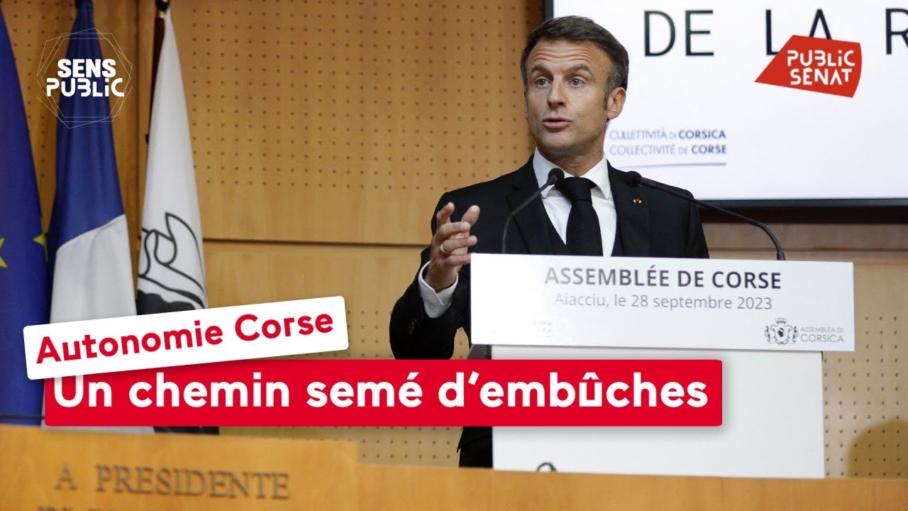 Chemin Embuches Autonomie corse : Un chemin semé d'embûches - YouTube
