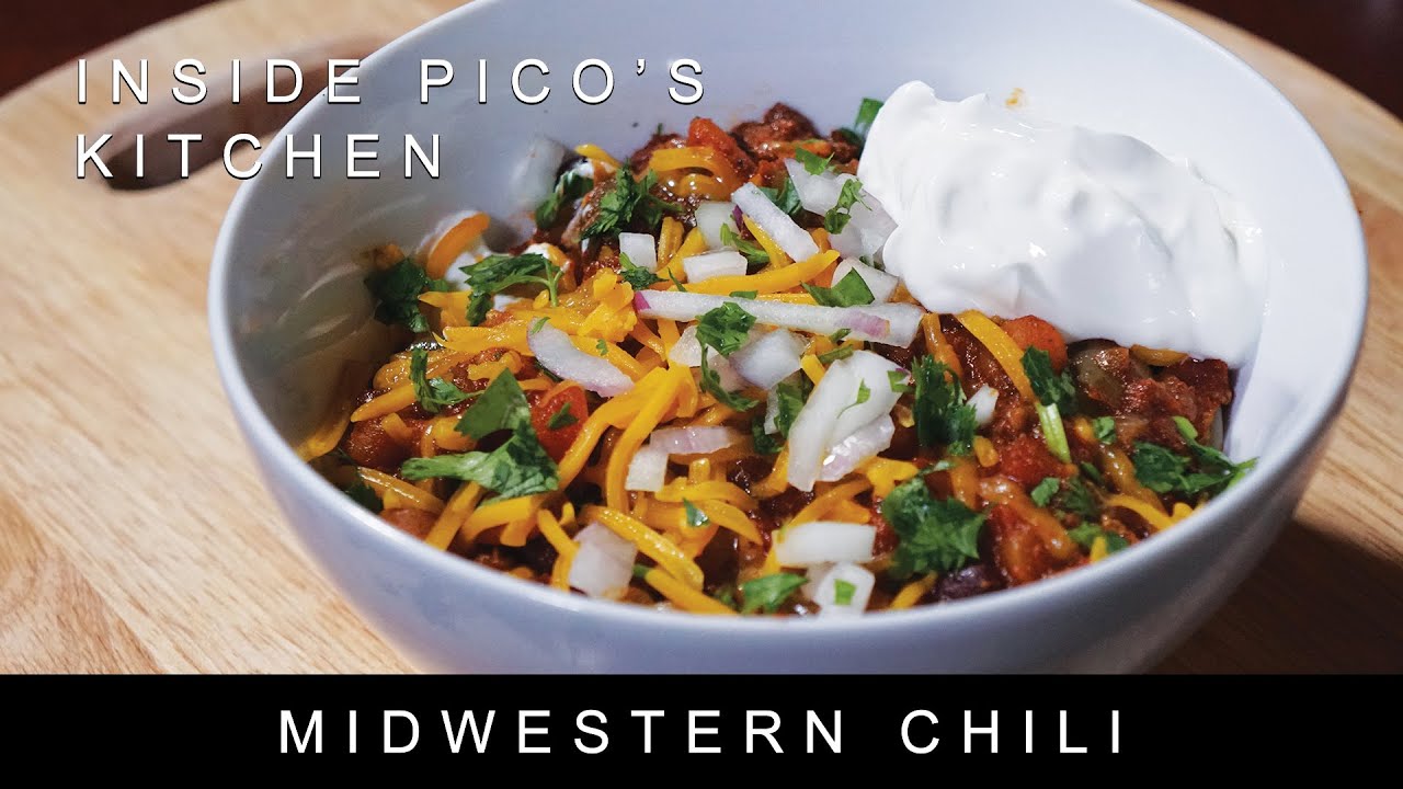 Midwestern Chili Recipe - Inside Pico's Kitchen - YouTube