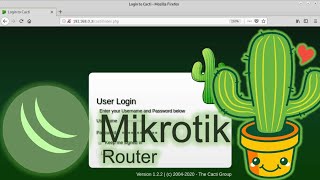 Monitoring Mikrotik Router dengan LINUX SERVER (SNMP CACTI 1.2.2)