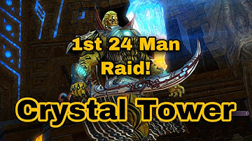 1st EVER 24 Man Raid! - Labyrinth of the Ancients | FFXIV