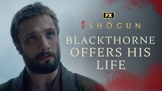 Blackthorne Offers His Life for the Village  Scene | Shōgun | FX