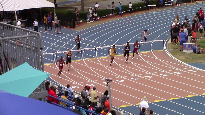 2019 Florida Relays   400m Hurdles   Noah Larrison