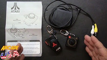 Atari Controller Keychain