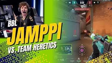 Casters React To BBL Jamppi ACE Against Heretics | VCT EMEA 2025
