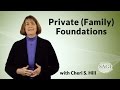 Private family foundations  cheri hill  sage international