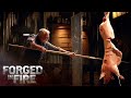 Supersized 10foot spear is enormously dangerous  forged in fire season 9