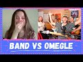 LIVE BAND vs Omegle PART 2 (Omegle Singing Reactions)