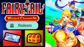 Fairy Tail Wizard Chronicle NEW Codes 🔥 | Fairy Tail Wizard Chronicle Gameplay 🕹️ global launch 🚀