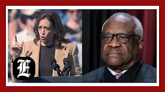 Harris embraces Supreme Court term limits that could retire Thomas by 2025 thumbnail