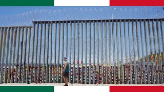 Gringos at the US-Mexico Border Wall in Tijuana, Mexico