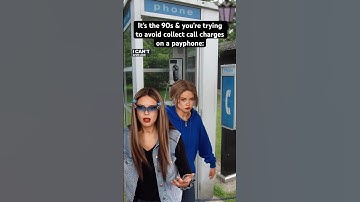 It’s the #90s & you’re trying to avoid collect call charges on a payphone. #90skids #nostalgia