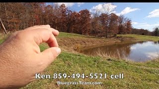 Kentucky Farm land for sale - house, shop, horse barn, pond, woods, trails