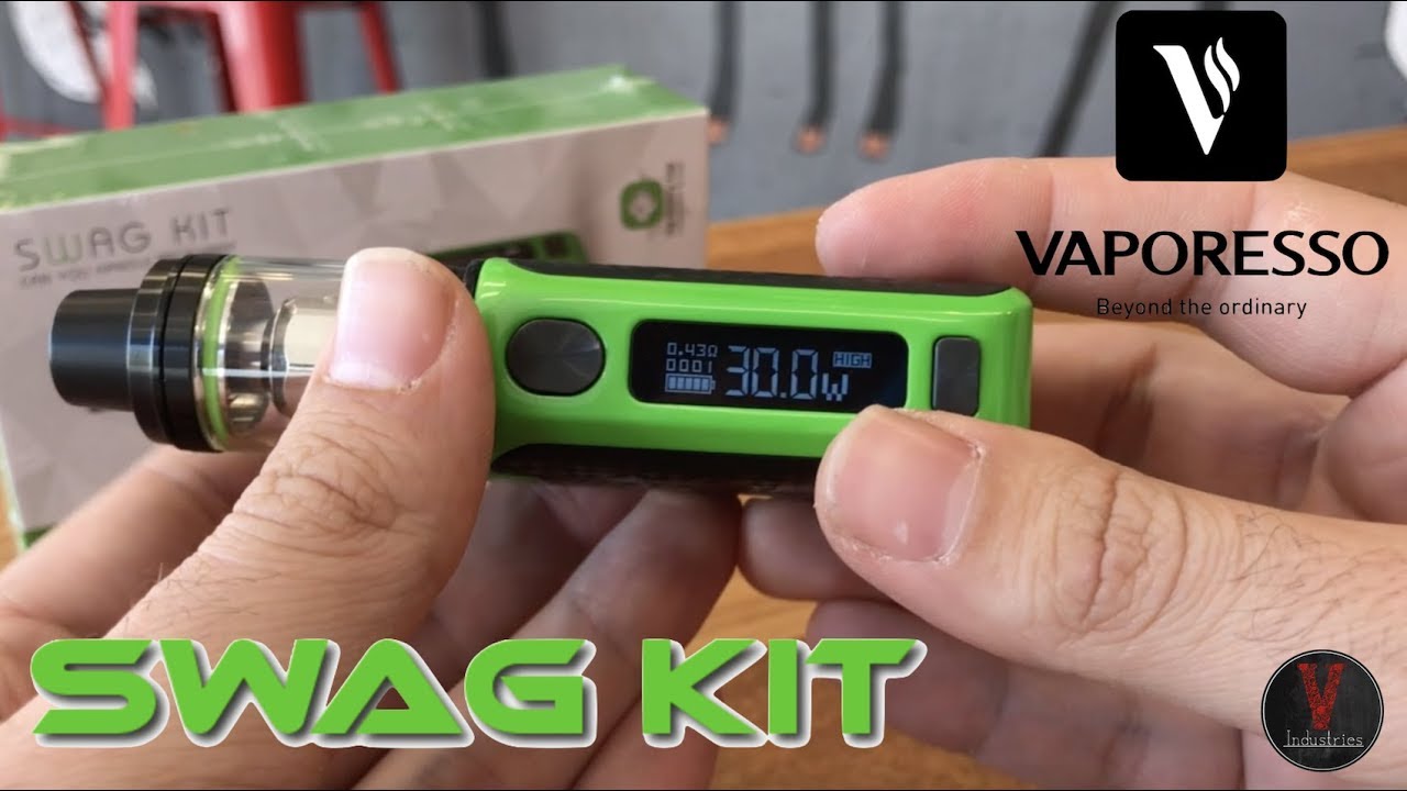 Tutoriel sur les paramtres du kit Vaporesso Swag  Industries de la vape